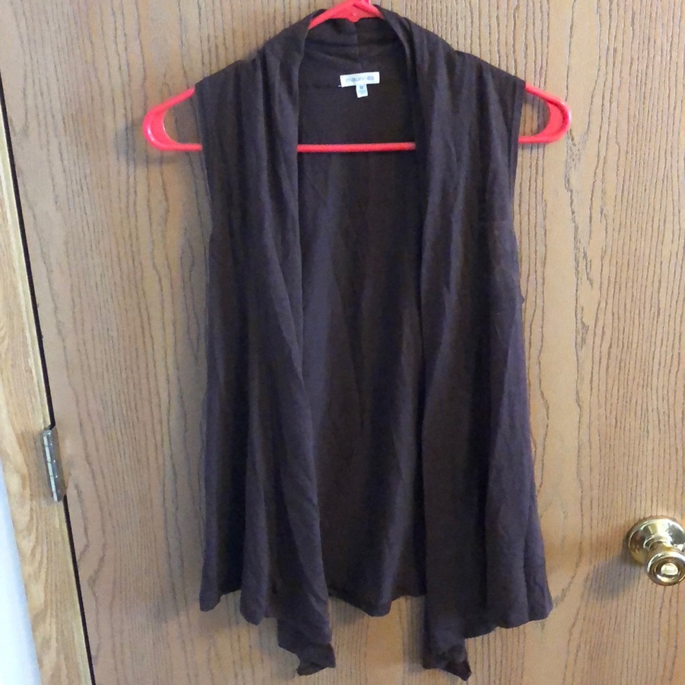 Cardigan vest